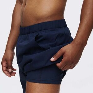 NEW NWT Outdoor Voices High Stride 5" Short with Pockets navy xxs